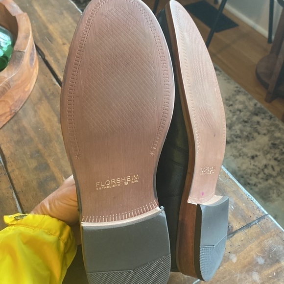 Florsheim Black Leather Belfast Buckle Strap Chelsea Ankle Boots Size 9 - Picture 12 of 13